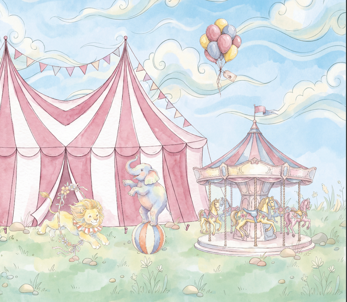 Behang Circus