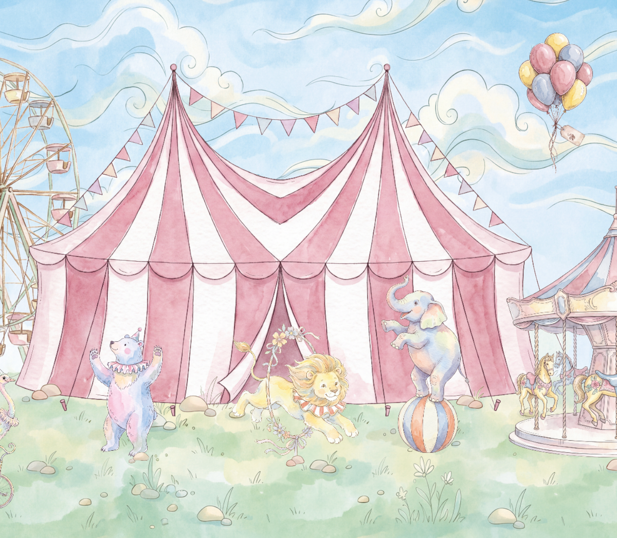 Behang Circus