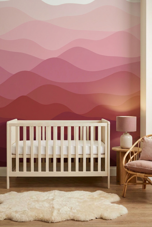 Behang Dunes Roze