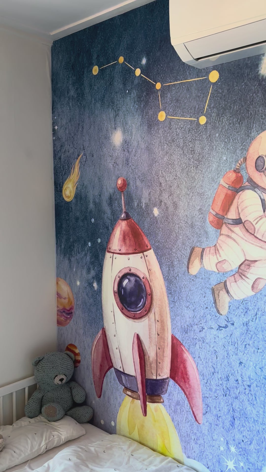 video astronaut bij klant thuis